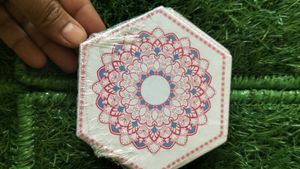 Mandala Art Coaster Set