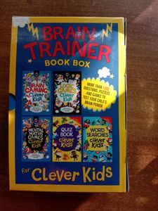 Brain Trainer Book Box For Clever Kids