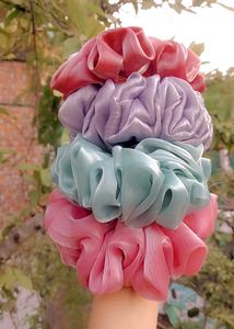 Set Of 4Multiple Colours Scrunchies 💖