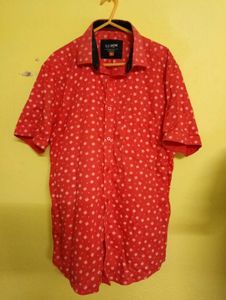Red Patterned Shirt