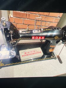 Unused Boss Sewing Machine