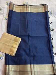 Brand New Banarasi Zari Patta Saree