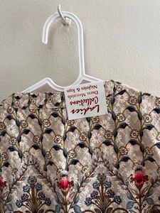 Floral Embroidered Kurti &amp; Dupatta Set Women