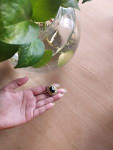 Elegant Black Stone Ring