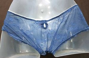 Blue Lace Panties 💚