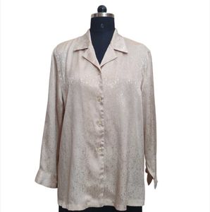 Vintage Champagne Button-Down