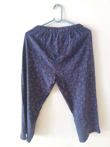 Heart Print Capri Pajamas