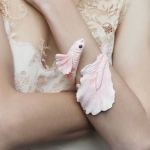 Zara New Metallic Fish Bracelet From NYC