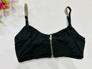 🇳🇿💫♥️ Imported Black Embellished Bralette