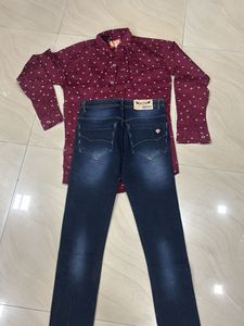 shirt and jeans combo