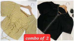 Combo Of 2 Korean Tops