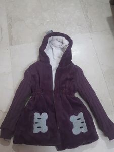 Kids Furry Rabbit Jacket
