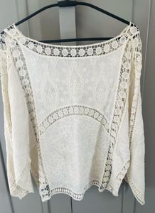 Lace Bohemian Top