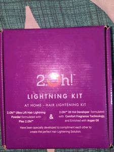 2.Oh Hair Lightening Kit With 2.Oh Bag