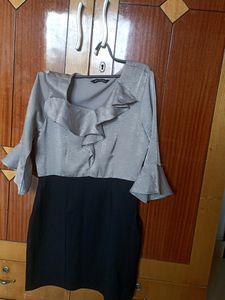 Black Dress( Latin Quaters) Size - M