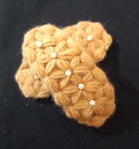 Crochet Hair Clips