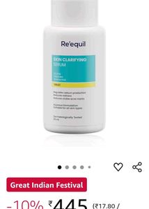 Re'equil Skin Clarifying Serum