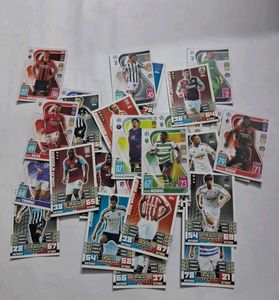 Topps Attax Cards Lot