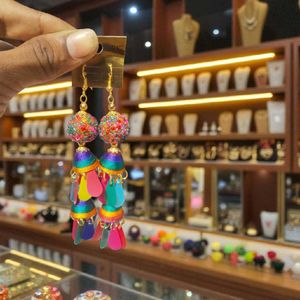 Colorful Tassel Earrings