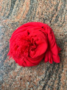 Red Dupatta/ Hijab 🧕