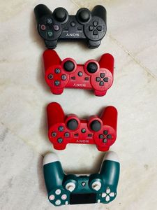 Sony Not Working 3 PS3 And 1 Ps4 Controllers