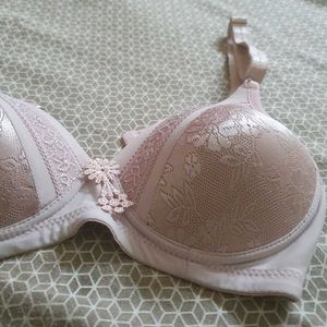 Floral Detail Bra