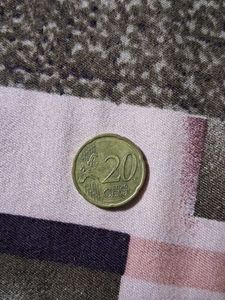 Euro Vintage 20 Cent