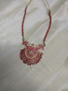 Price Drop On 2 Necklace Set And 1 Maang Tikaa