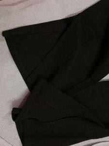 H&amp;M Black Flared Bootcut Pants