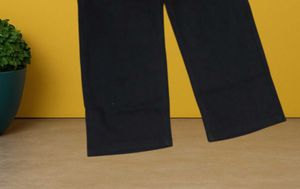 M@40 Size-30 Black Straight Leg Jeans