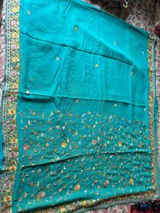 pure goergette parsi gara saree