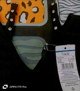 Fig Black Ribbed Top