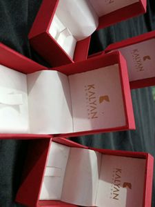 Kalyan Jewellers Jewellery Box 🎁 Pack Of 4