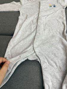 Pair Of Two Cute Baby Onesie