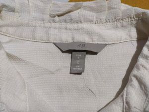 H&amp;M Beige Ruffled Shirt (Women)