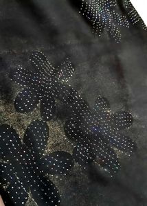 Black Embellished Saree