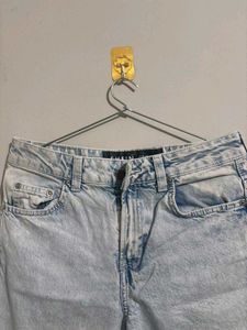 Wide Leg Denim Jeans