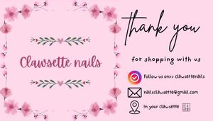 Clawsettenails Fantasy Press-On Nails (Random )