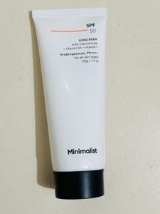 Minimalist SPF 50 Sunscreen