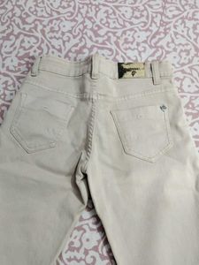 Beige Slim Jeans