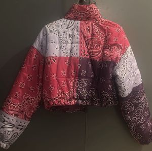 zipper puffer Jacket