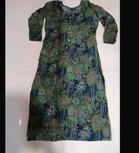 Floral Print Kurta