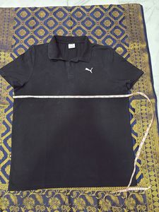 Puma Black Polo Shirt