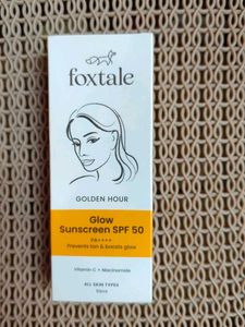 Foxtale Glow Sunscreen SPF 50