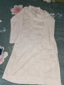White Embroidered Kurti