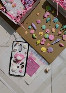 Cute Phone Case with Charms