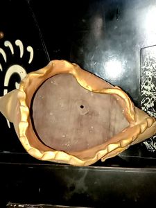 clay pot, mitti ka designer shankh
