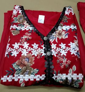Girls Dress With Plazzo