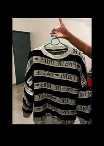 Striped 'Pas De Trois' Sweater