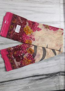 Royal Georgette Saree With Blouse